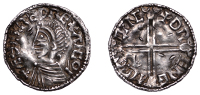 Æthelred II (978-1016), Penny, Long Cross type, Lincoln, Drengr, dreng mωo linc [nc ligulate], 1.71g/6h(Mossop pl....