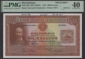 Banco Nacional Ultramarino, Mozambique, printers archival specimen 1000 Escudos, 1 November 1941, serial number...