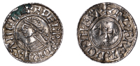 Æthelred II (978-1016), Penny, Last Small Cross type, Hastings, Ælfweard, ælfperd on hæst, 1.35g/6h (HHK 15;...