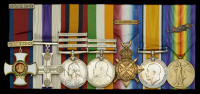 An outstanding Great War 1916 ‘Battle of the Somme’ D.S.O., 1914 ‘First Battle of Ypres’ M.C. group of seven...