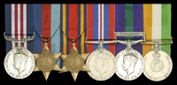 A good 1951 ‘Malaya operations’ M.M. group of six awarded to Corporal Chandrabahadur Rai, 1st Battalion, 10th...