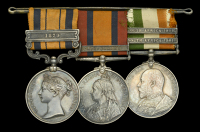 Three: Lieutenant-Colonel G. R. Rushbrooke, Middlesex Regiment, late Royal East Middlesex Militia

South Africa...