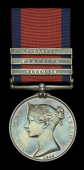 Military General Service 1793-1814, 3 clasps, Vittoria, Pyrenees, Toulouse (Thos. Spare, 57th. Foot) toned, good...
