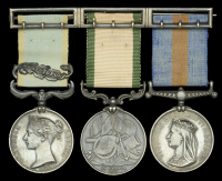 Three: Paymaster M. Matthews, 57th (West Middlesex) Regiment of Foot

Crimea 1854-56, 1 clasp, Sebastopol (M....