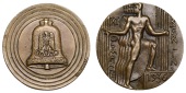 GERMANY, Olympic Games, Berlin, 1936, a cast bronze Participant’s medal by O. Placzek for Bildgießerei Hermann...