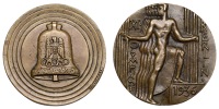 GERMANY, Olympic Games, Berlin, 1936, a cast bronze Participant’s medal by O. Placzek for Bildgießerei Hermann...