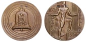 GERMANY, Olympic Games, Berlin, 1936, a cast bronze Participant’s medal by O. Placzek for Bildgießerei Hermann...