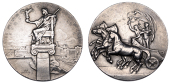 SWEDEN, Olympic Games, Stockholm, 1912, a white metal Participant’s medal by E. Lindberg and B. Mackennal for...