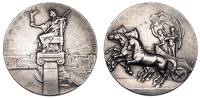 SWEDEN, Olympic Games, Stockholm, 1912, a white metal Participant’s medal by E. Lindberg and B. Mackennal for...