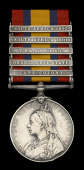 Queen’s South Africa 1899-1902, 5 clasps, Cape Colony, Orange Free State, Transvaal, South Africa 1901, South...