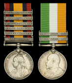 Pair: Sergeant H. Twigg, Middlesex Regiment

Queen’s South Africa 1899-1902, 6 clasps, Cape Colony, Tugela...