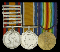 Three: Private F. Webber, Middlesex Regiment, later East Surrey Regiment, who was captured on the Western Front...