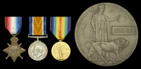 Three: Captain and Adjutant M. J. A. Foley, Middlesex Regiment, who was killed in action at Gallipoli on 10 August...