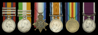 Six: Captain A. G. Andrews, Middlesex Regiment, who was Mentioned in Despatches during the Boer War

Queen’s...