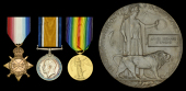 Three: Private J. B. Stephens, Middlesex Regiment, who was killed in action on the Western Front on 23 July...
