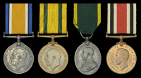 Four: Acting Sergeant S. C. Eyre, Middlesex Regiment

British War Medal 1914-20 (1387 A. Sjt. S. C. Eyre. Midd’x...