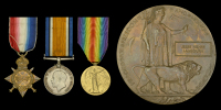 Three: Private J. H. Lambourn, Middlesex Regiment and Machine Gun Corps, who died in Mesopotamia on 10 May...