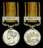 South Africa 1877-79, 1 clasp, 1877-8 (560. Pte. R. Whowall. 1-24th Foot.) good very fine 	 £600-£800