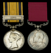 Pair: Quarter-Master Sergeant W. P. Chetham, 91st Regiment of Foot, later 1st Battalion, Argyll and Sutherland...