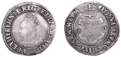 Elizabeth I (1558-1603), Second issue (1561), Shilling, 1561, mm. harp, bust 3C, reads reg, 4.76g/1h (S 6505; DF...
