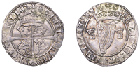 Henry VIII (1509-1547), Third Harp issue (1543), Groat, mm. rose, hr (Henricus Rex), 2.54g/12h (S 6481; DF 209). A...