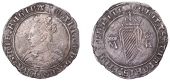Mary (1553-1554), Shilling, mdliii, mm. lis, reads hib regina, 5.45g/9h (S 6495; DF 224). Almost very fine for...