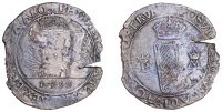 Philip and Mary (1554-1558), Shilling, 1555, mm. portcullis on rev. only, legend ends ang, 7.99g/6h (S 6500; DF...