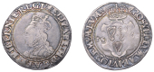 Elizabeth I (1558-1603), Second issue (1561), Shilling, 1561, mm. harp, bust 3C, reads regi, 4.30g/1h (S 6505; DF...