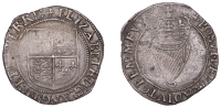 Elizabeth I (1558-1603), Third issue (1601-2), Shilling, mm. trefoil, reads hiber’ re’, 5.25g/3h (S 6507; DF...