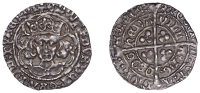 Edward IV (Second reign, 1471-1483), Light Cross and Pellets coinage (c.1473-8), Groat, Drogheda, mm. pierced cross,...