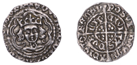 Edward IV (Second reign, 1471-1483), Light Cross and Pellets coinage (c.1473-8), Halfgroat, Dublin, mm. pierced...