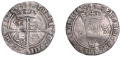 Henry VIII (1509-1547), First Harp issue (1534-40), Groat, mm. crown, ha (Anne Boleyn [1534-5]), 2.47g/9h (S 6472;...