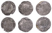 Henry VIII (1509-1547), First Harp issue (1534-40), Groats (3), all mm. crown, hi (Jane Seymour [1536-7]), 2.47g/1h;...
