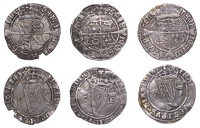 Henry VIII (1509-1547), First Harp issue (1534-40), Groats (3), all mm. crown, hi (Jane Seymour [1536-7]), 2.47g/1h;...