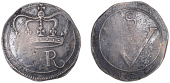 Charles I (1625-1649), Ormonde Money, Crown, small lozenge stop and four pellets between C R, 28.45g/6h (S 6544; DF...