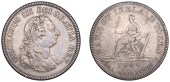 Bank of Ireland, Six Shillings, 1804, laureate bust of George III to right, top leaf to centre of e in dei, c.h. k...