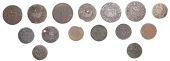 17th Century Tokens, DORSET, Lyme Regis, Borough Farthings, 1669 (3), 2.57g/12h (N 921; BW. 91-2), 1.92g/12h (N 922;...