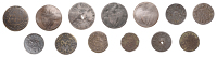 17th Century Tokens, DORSET, Shaftesbury, Borough Farthing, 1669, 1.23g/12h (N 948; BW. 132), Joseph Byles,...