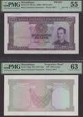 Banco Nacional Ultramarino, Mozambique, proof 500 Escudos (4), ND (1967), no serial numbers, first fully printed on...