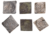 17th Century Tokens, GLOUCESTERSHIRE, Bristol, City Farthings, lozenge-shape 1577+ issue (3), 3.30g/6h (cf. N 1445;...