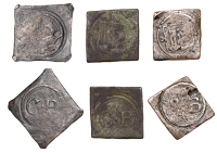 17th Century Tokens, GLOUCESTERSHIRE, Bristol, City Farthings, lozenge-shape 1577+ issue (3), 3.30g/6h (cf. N 1445;...