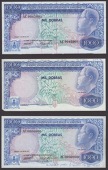 Banco Nacional de S.Tome e Principe, proofs and specimens for the 1000 Dobras (5) of 1977, comprising a proof with...