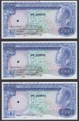 Banco Nacional de S.Tome e Principe, complete proofs for 1000 Dobras (5), 30 September 1982, without serial numbers,...