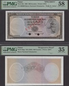 Banco Nacional Ultramarino, Timor, specimen 500 Escudos, 25 April 1963, serial number 000000, Pedro de Mascarenhas...