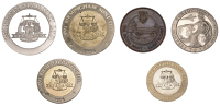 BIRMINGHAM, The Birmingham Mint Ltd., 1993, a silver medal, 45mm, 44.51g; with similar in base metals (3);...