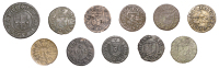 17th Century Tokens, SOMERSET, Bath, City Farthing, 1670, 1.92g/6h (N 3948; BW. 6); Richard Abbott, Farthing,...