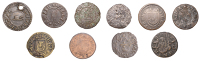 17th Century Tokens, SOMERSET, Bath, Richard Horler, Farthing, 1664, 0.90g/6h (N 3963; BW. 22); John Masters,...