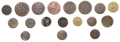 17th Century Tokens, SOMERSET, Bridgwater, Borough Farthings (3), 1.18g/12h (N 3974; BW. 50), 1666 (2), 3.34g/12h (N...