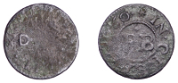 17th Century Tokens, SOMERSET, Creech St Michael, Robert Bobbett, Farthing, [16]60, 0.76g/12h (N 4016; BW. 103)....