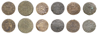 17th Century Tokens, SOMERSET, Crewkerne, Roger Brewer, Farthing, 1668, 0.73g/12h (N 4018; BW. 106); Edward...